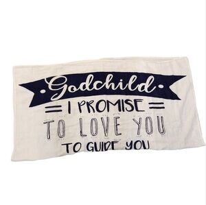 Kedrian Godchild Muslin Baptism Baby Swaddle 47" x 47"